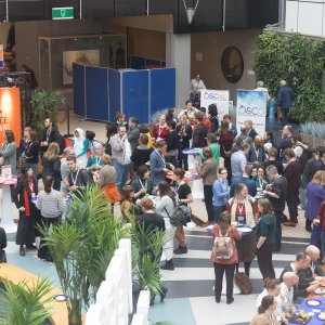 impression of the venue at NOSF at lunchtime